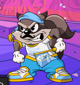 Smokey, mascotte de Le Hooligan